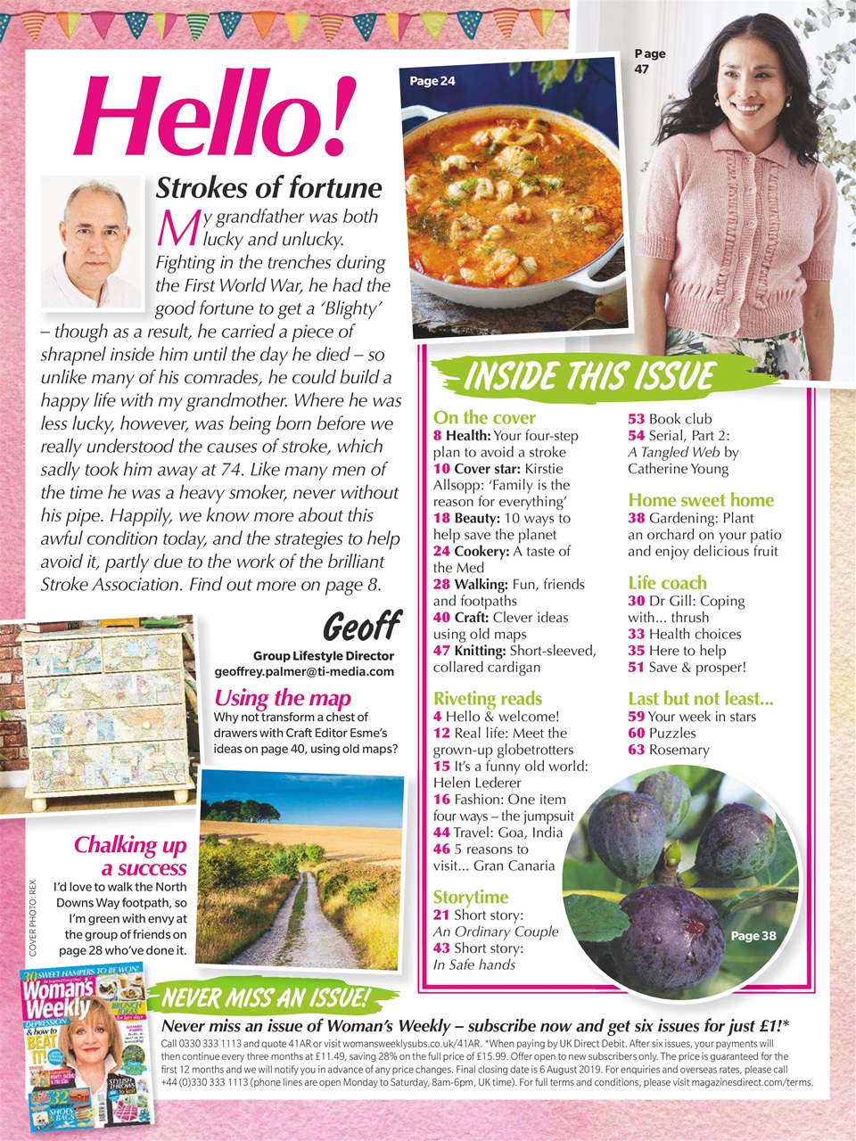 Woman's Weekly Preview Pages