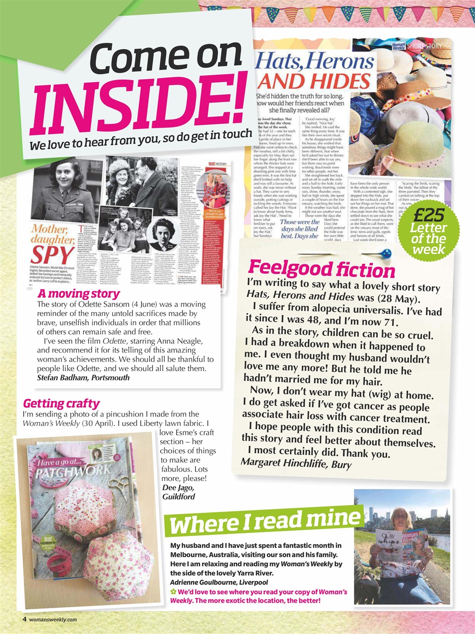 Woman's Weekly Preview Pages