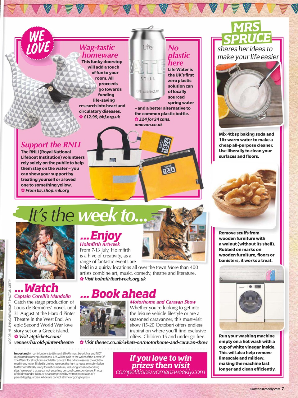 Woman's Weekly Preview Pages