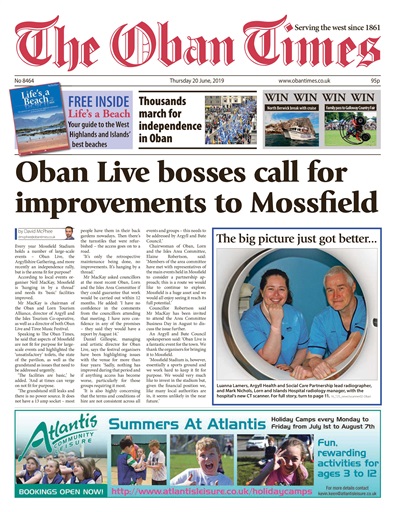 The Oban Times & Lochaber Times issue 