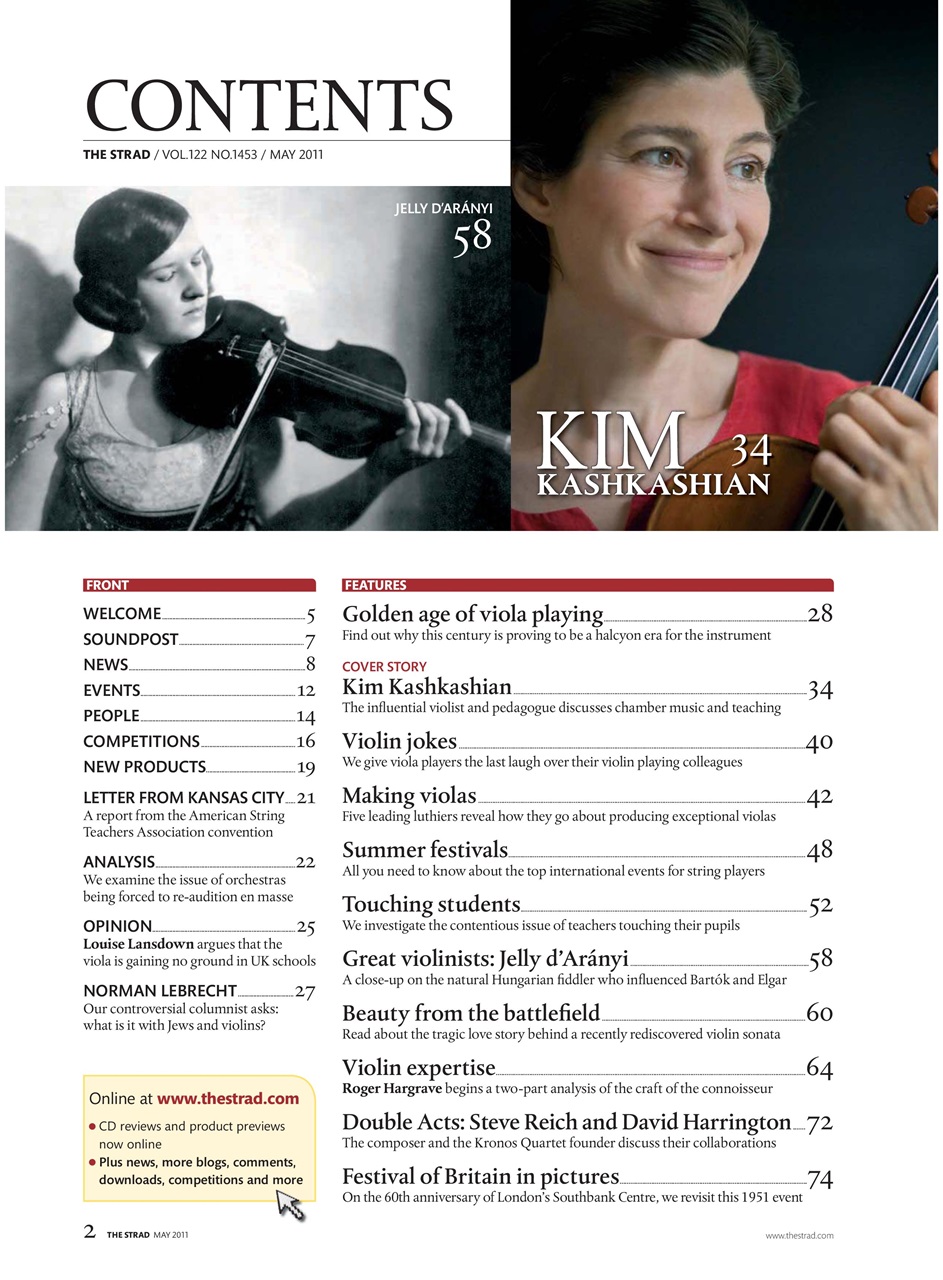 The Strad Preview Pages