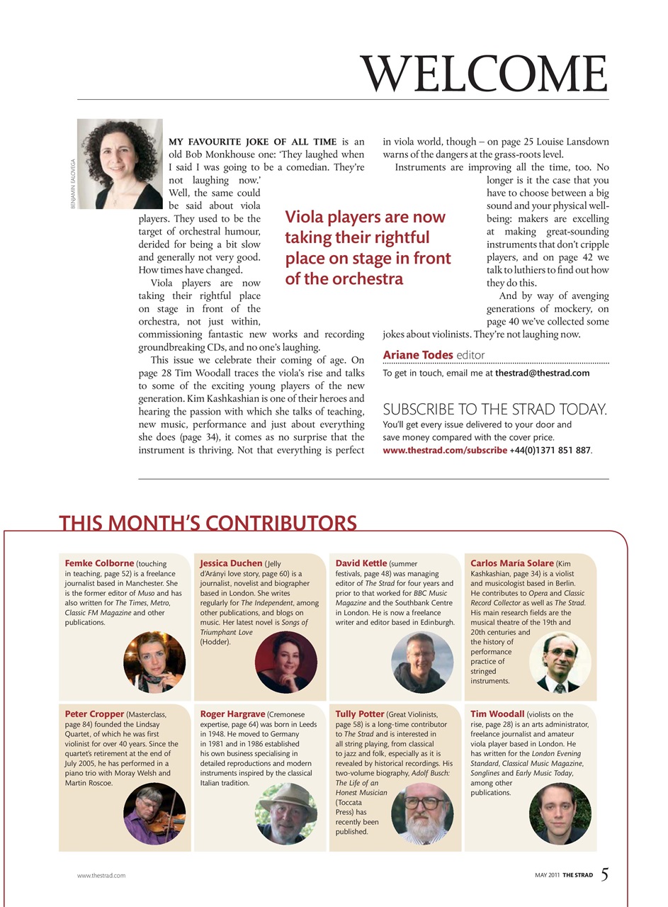 The Strad Preview Pages