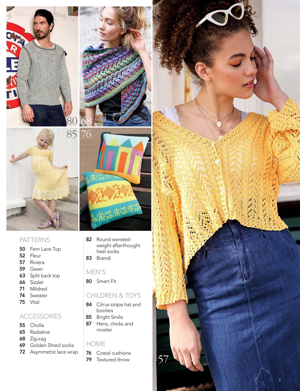 Knitting Preview Pages