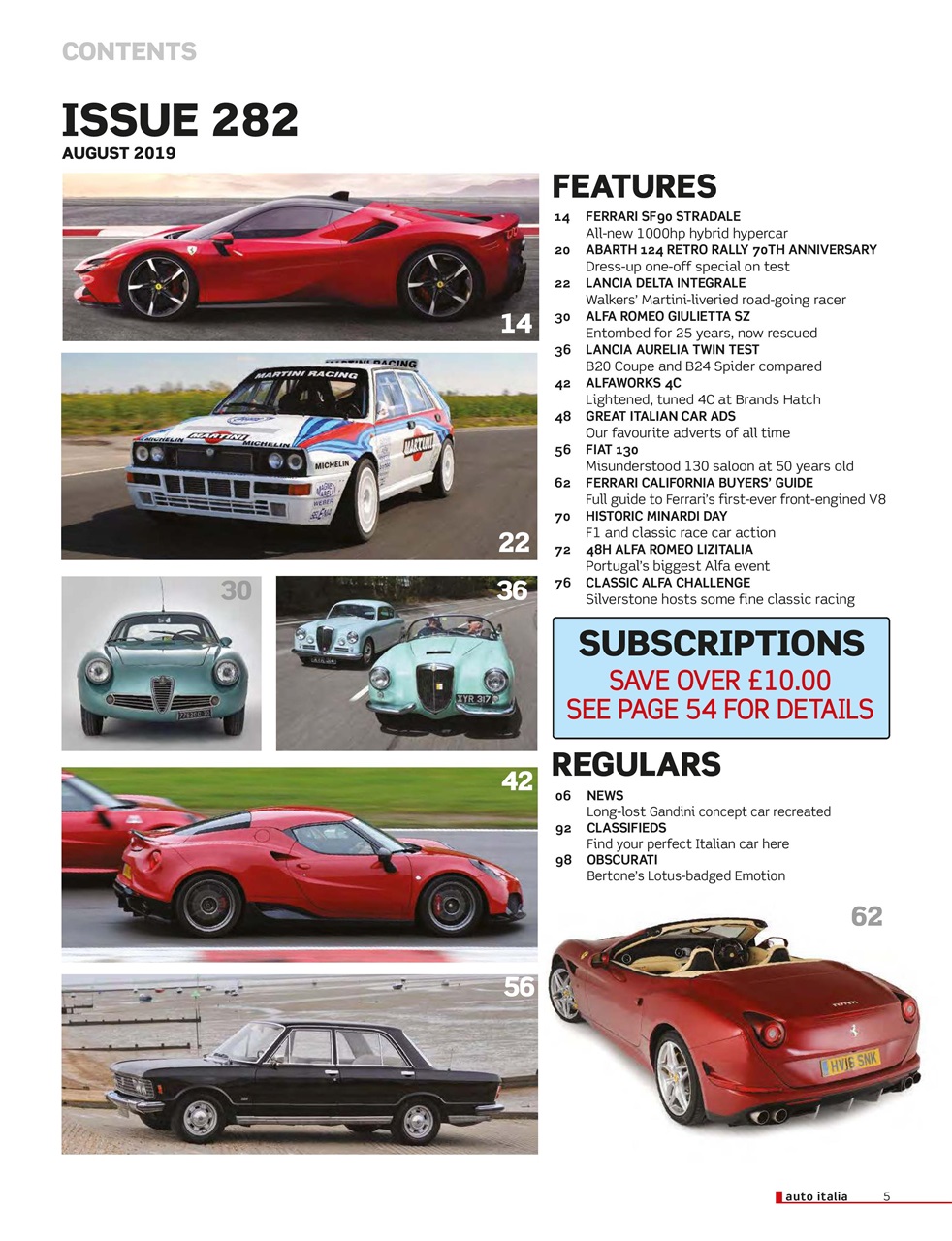 AutoItalia Magazine Preview Pages