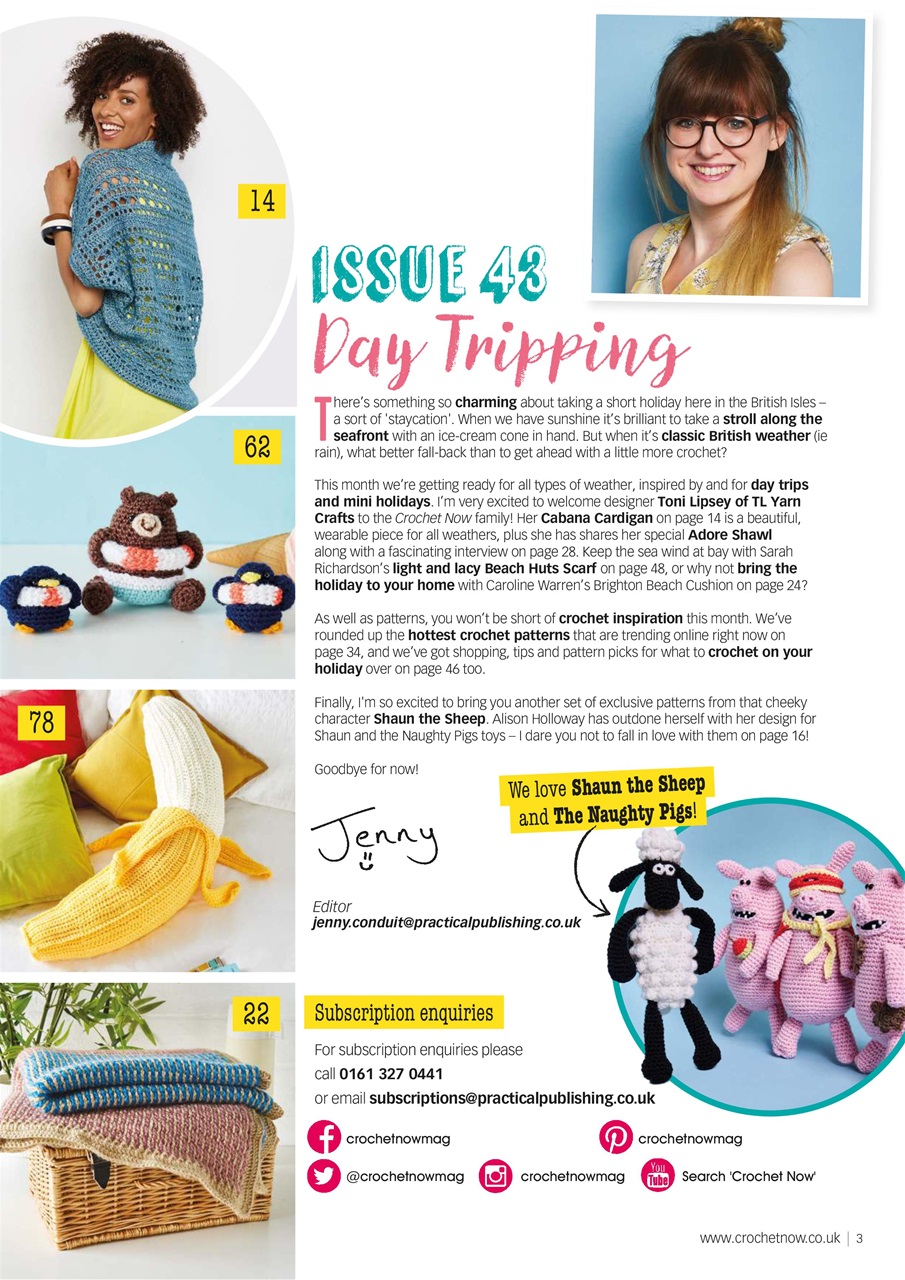 Crochet Now Magazine Preview Pages