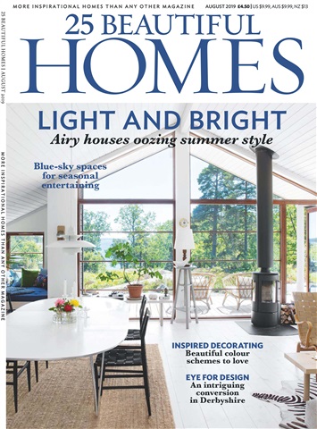 25 Beautiful Homes issue August 2019
