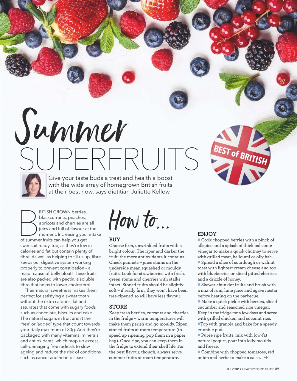 Healthy Food Guide Preview Pages