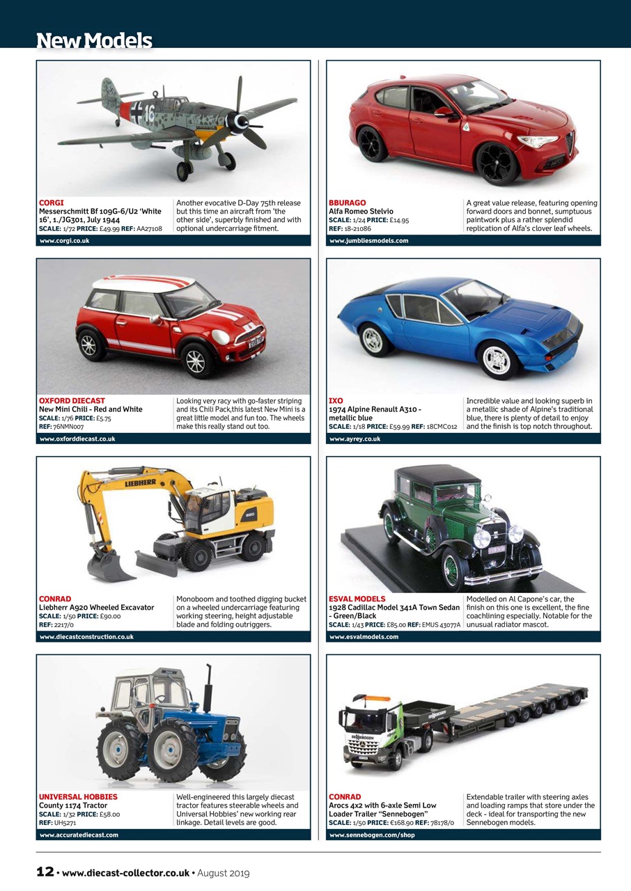 Diecast Collector Preview Pages