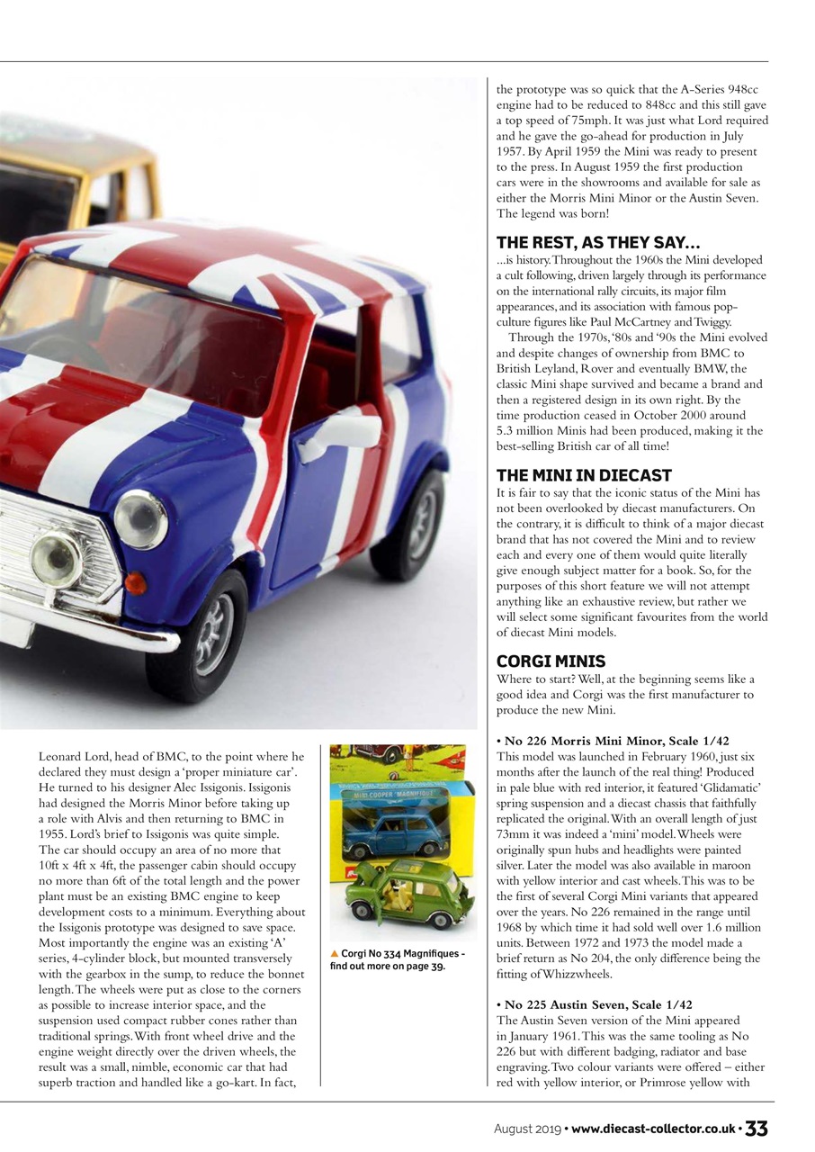 Diecast Collector Preview Pages