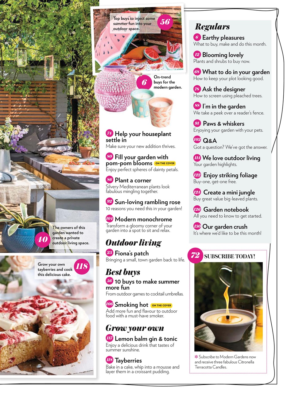 Modern Gardens Preview Pages