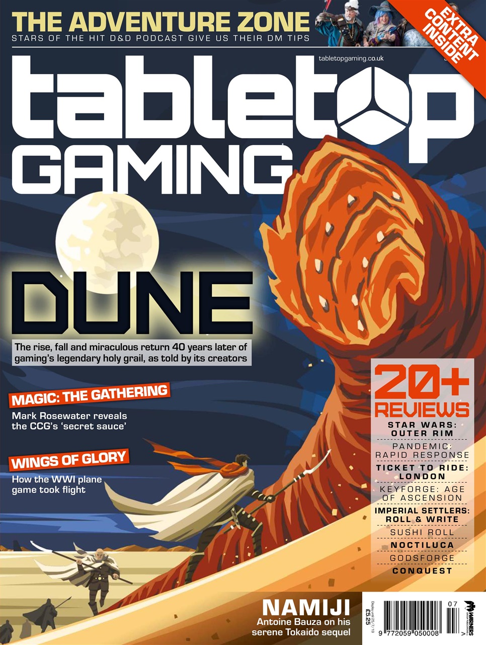 Tabletop Gaming Preview Pages