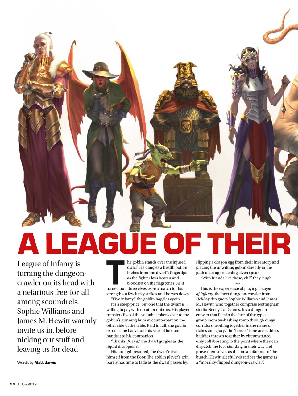 Tabletop Gaming Preview Pages