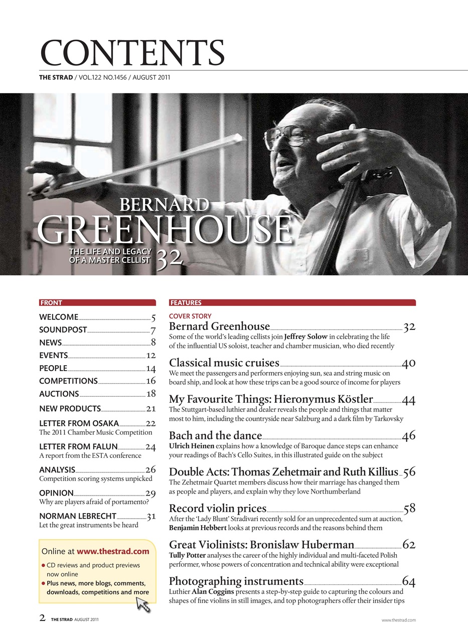 The Strad Preview Pages