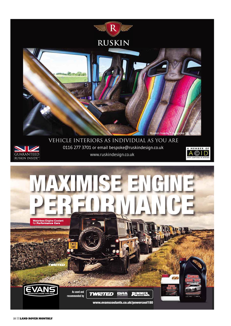 Land Rover Monthly Preview Pages