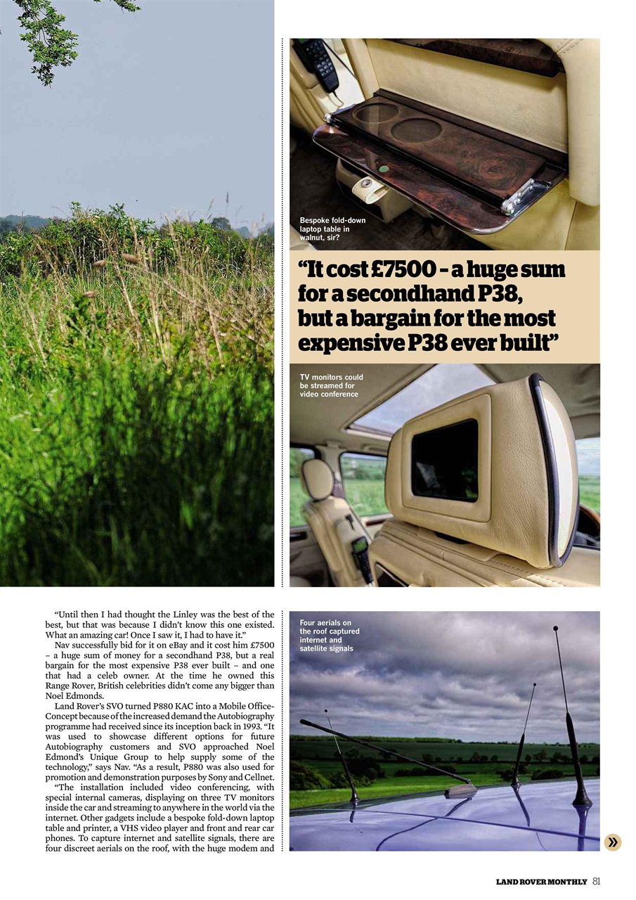 Land Rover Monthly Preview Pages