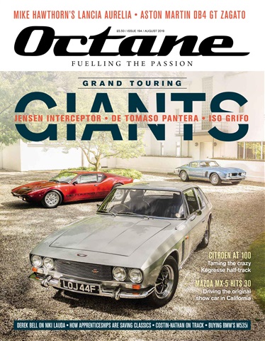 Octane issue August 2019