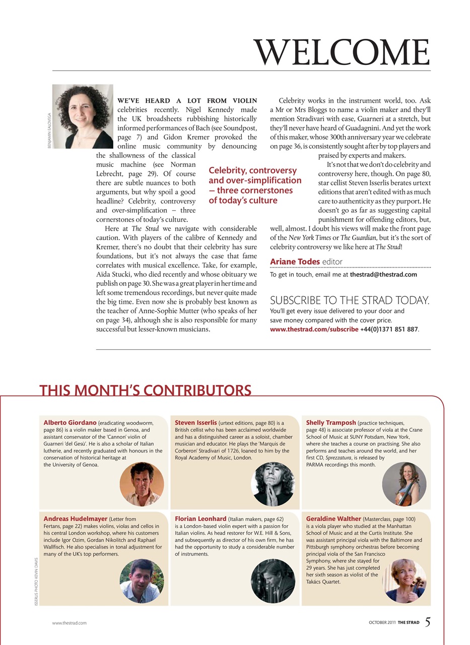 The Strad Preview Pages