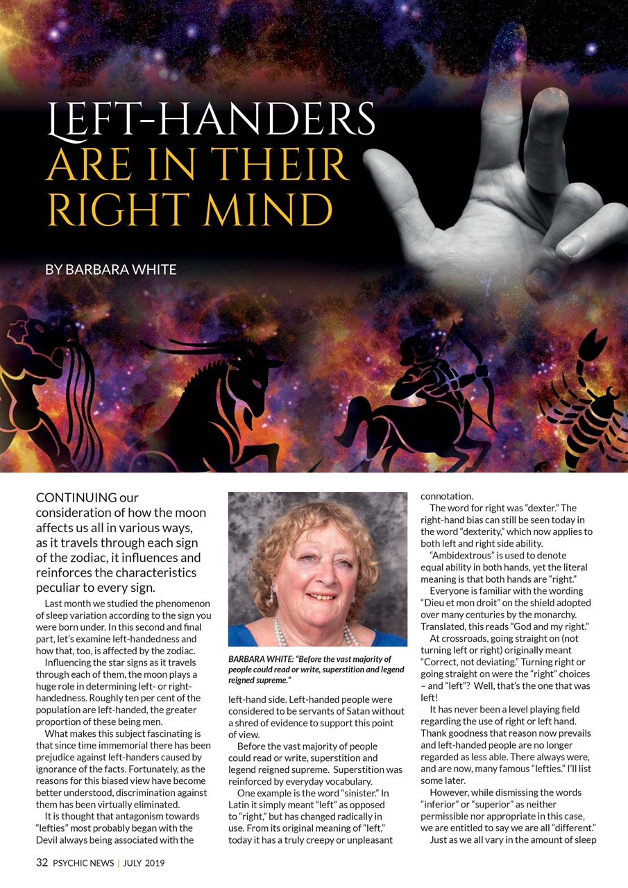 Psychic News Preview Pages