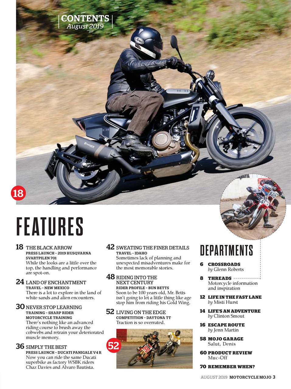 Motorcycle Mojo Preview Pages