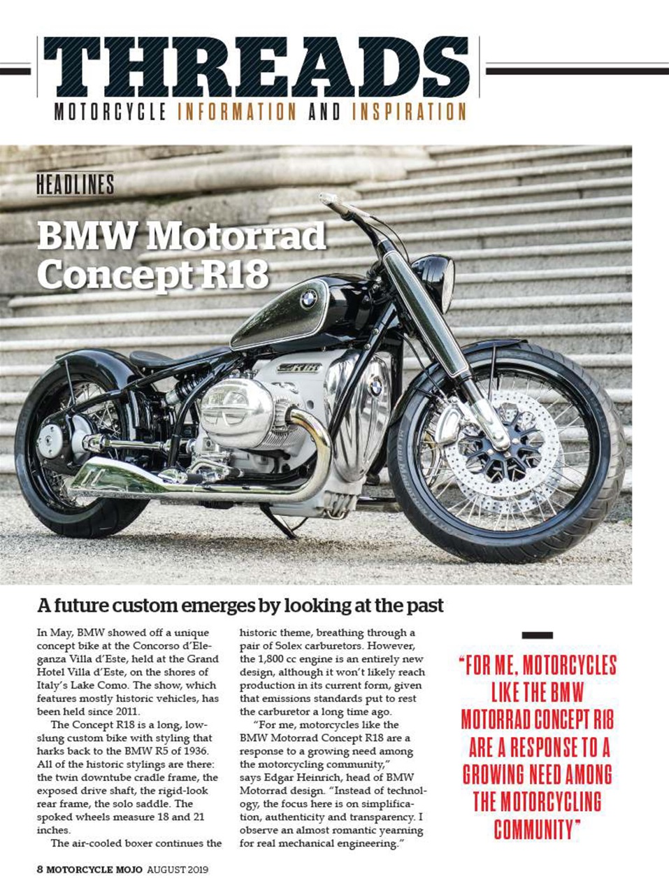 Motorcycle Mojo Preview Pages