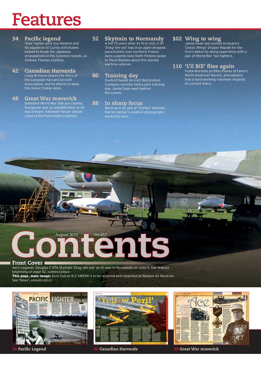 FlyPast Preview Pages