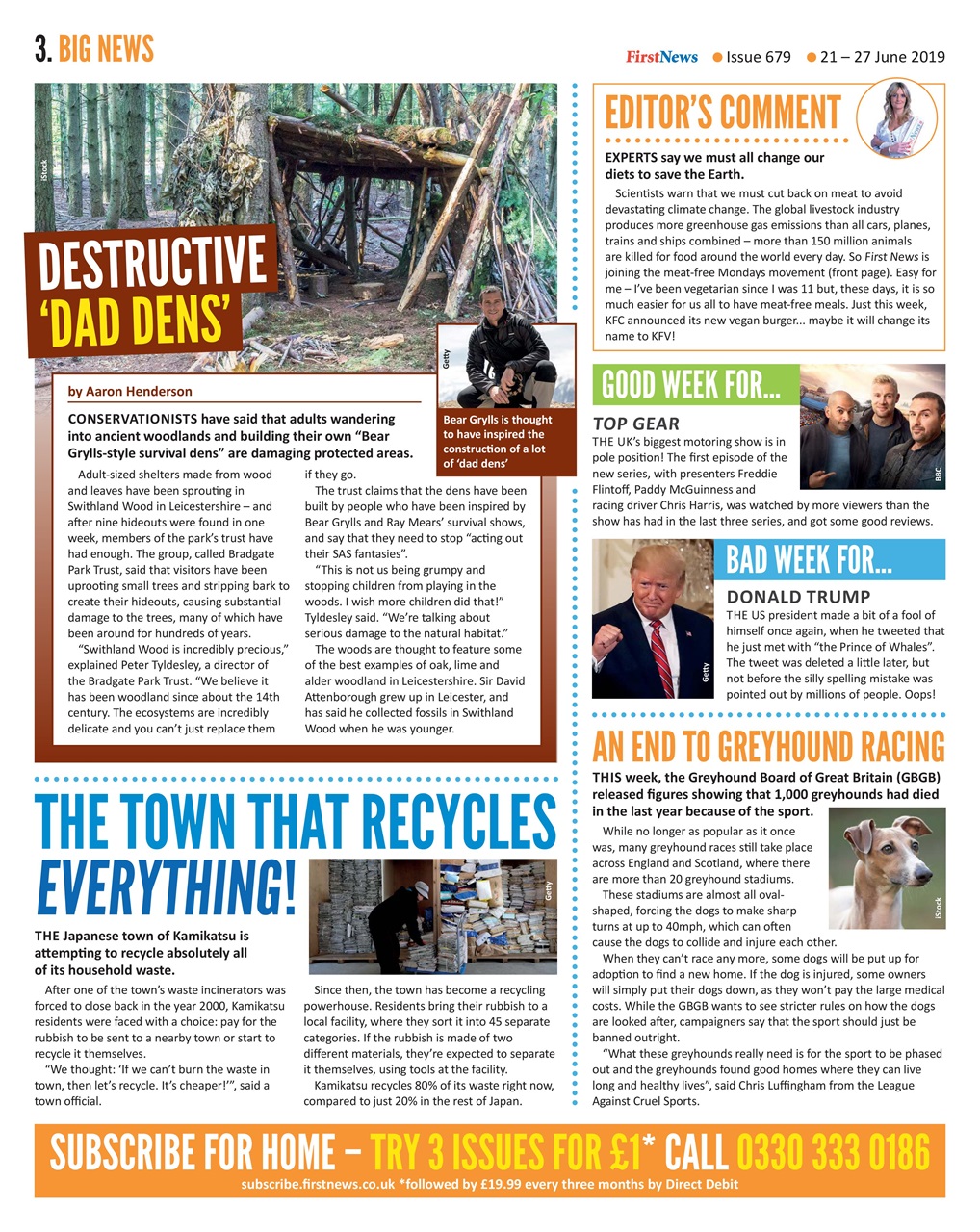 First News Preview Pages
