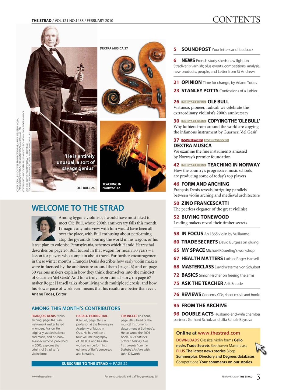 The Strad Preview Pages