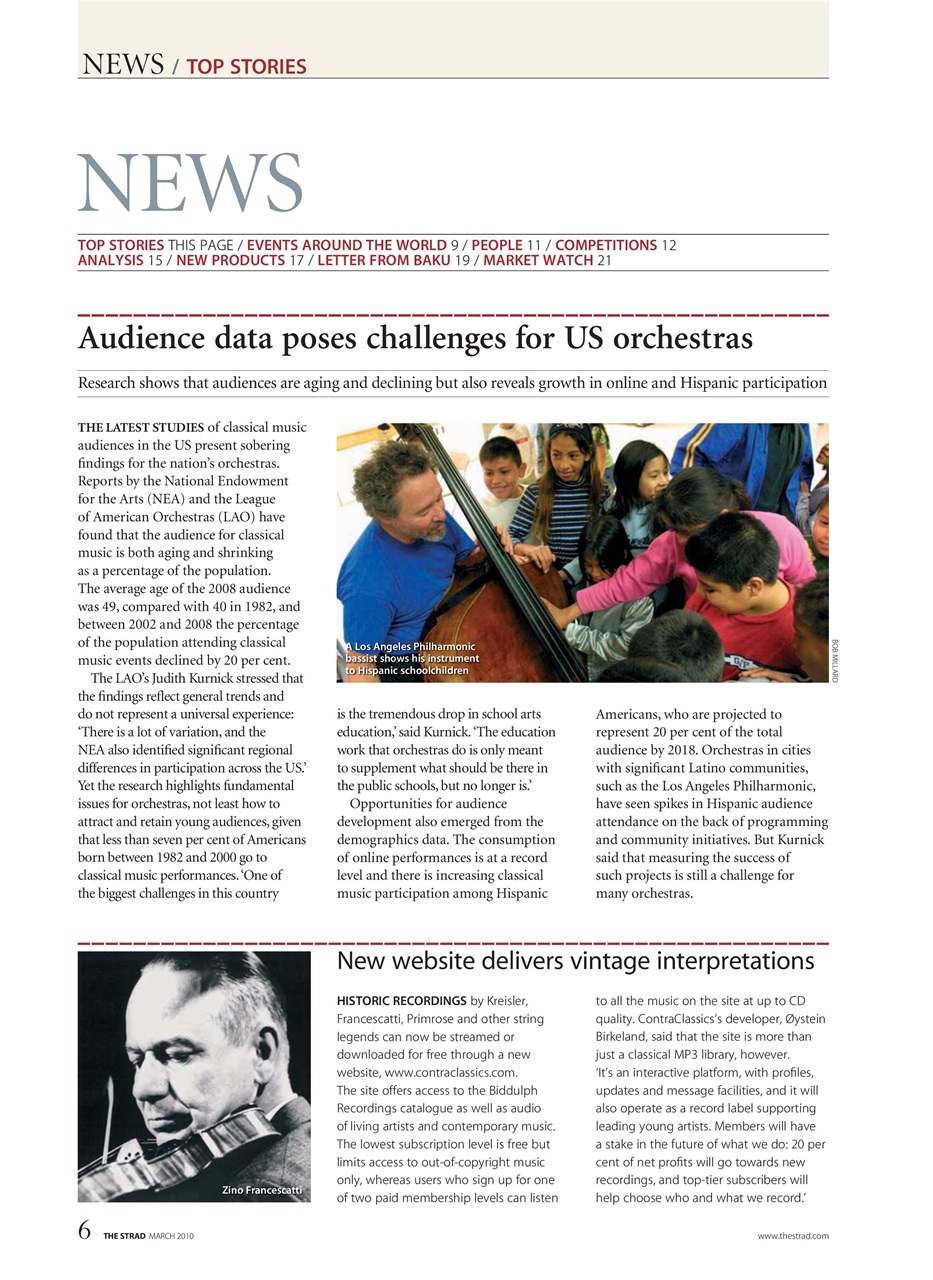 The Strad Preview Pages