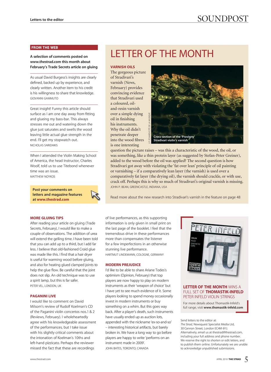 The Strad Preview Pages