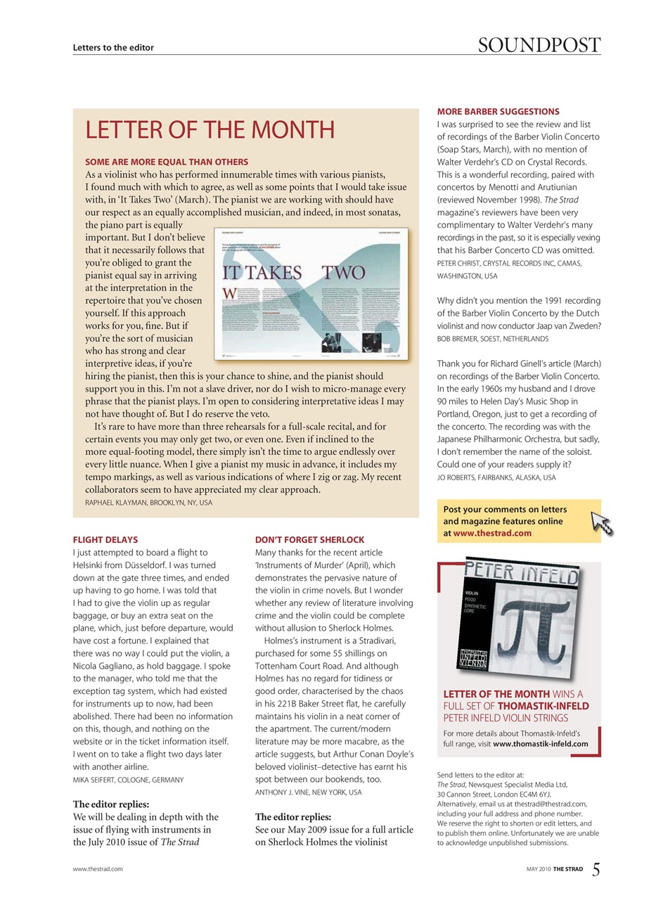 The Strad Preview Pages