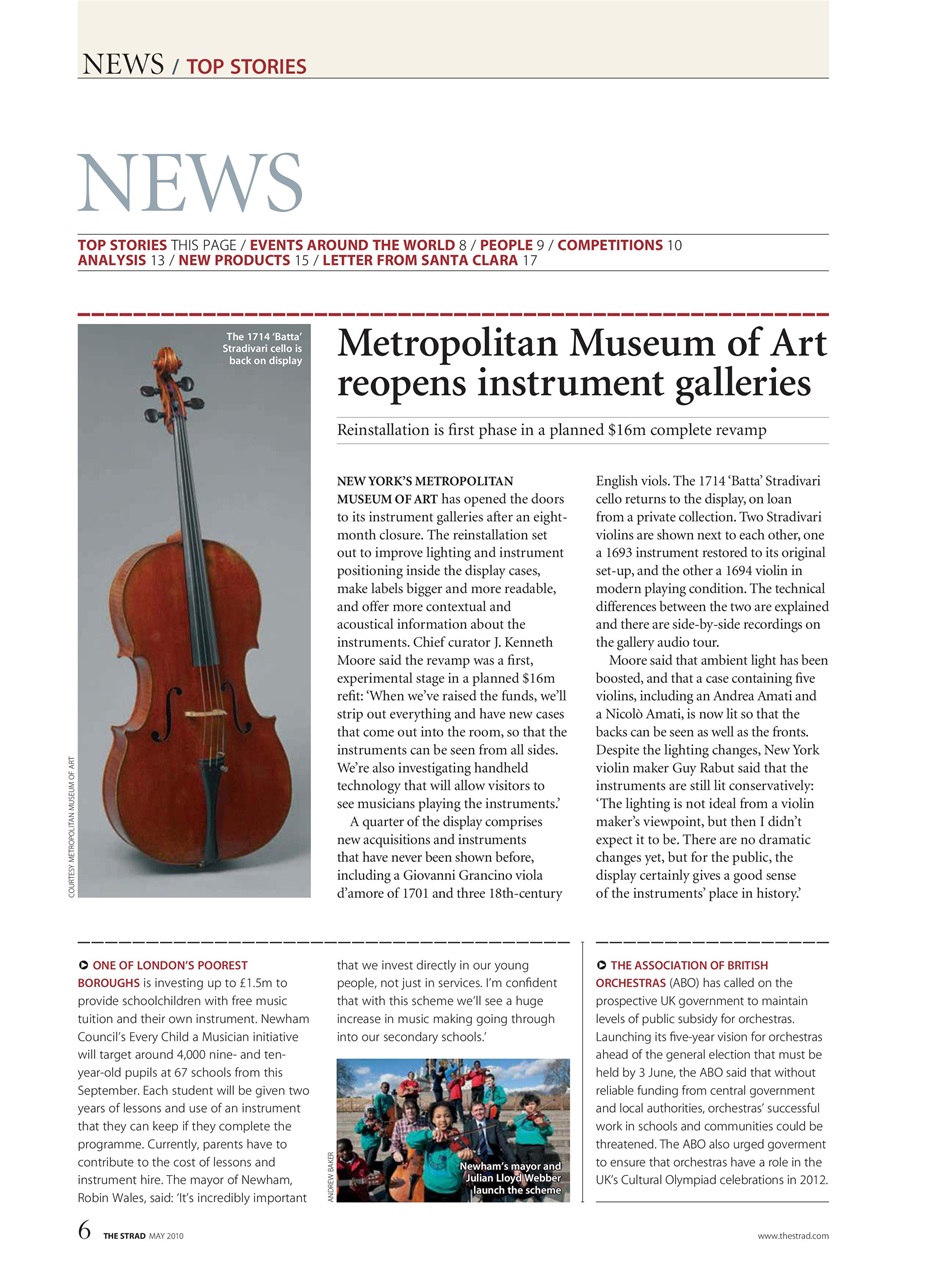 The Strad Preview Pages