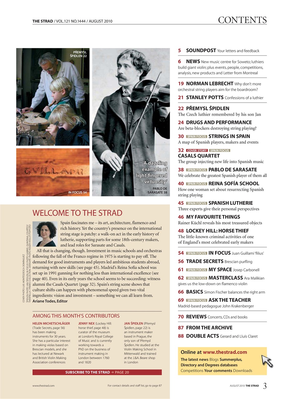 The Strad Preview Pages