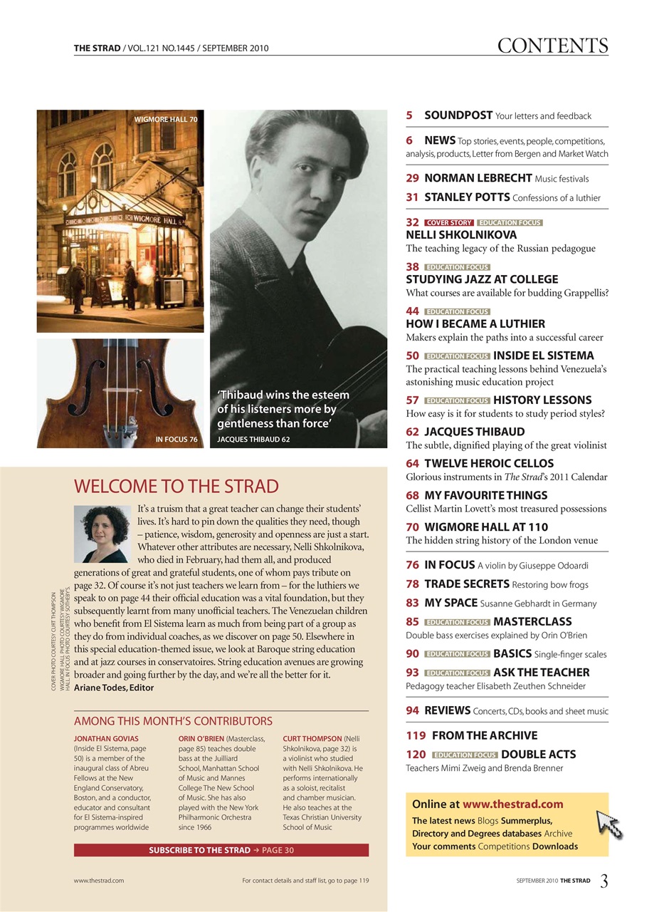The Strad Preview Pages