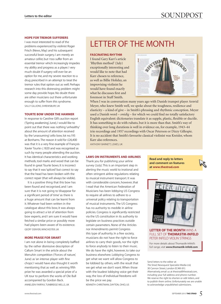 The Strad Preview Pages