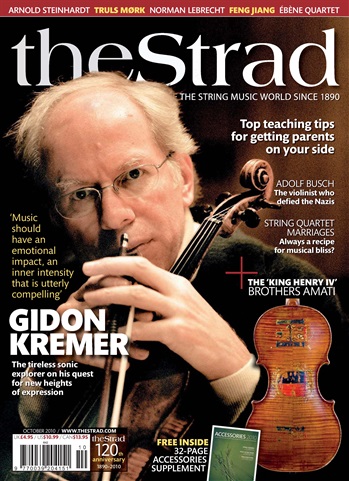 The Strad issue October 2010 and Accessories 2010 supplement