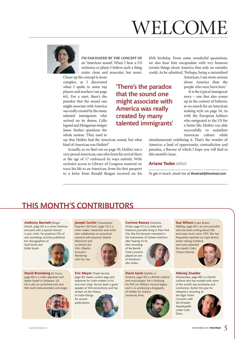 The Strad Preview Pages