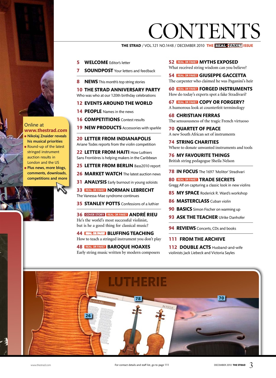 The Strad Preview Pages