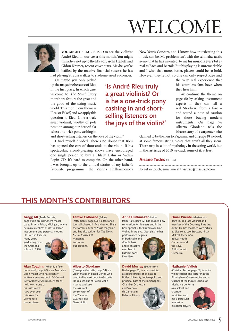 The Strad Preview Pages