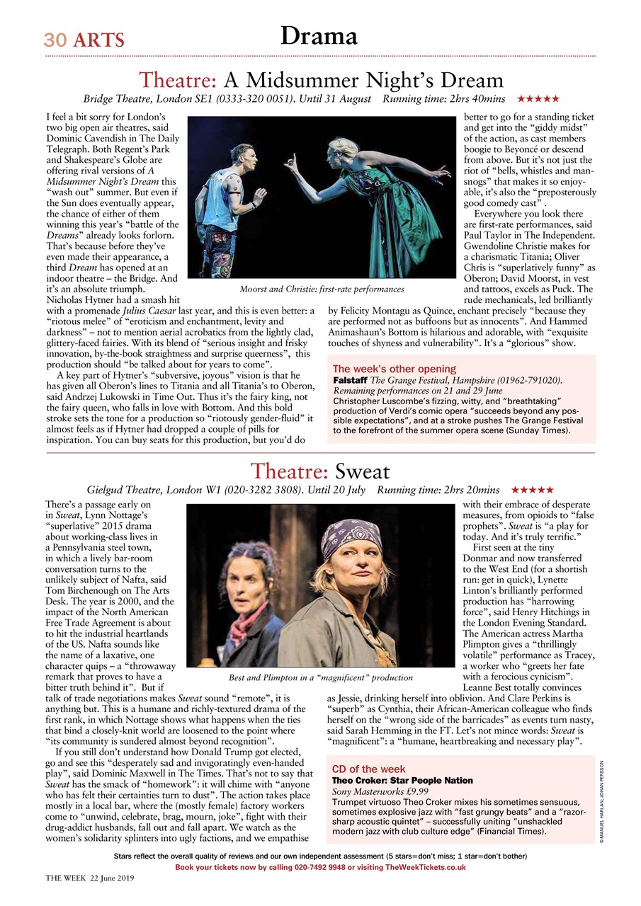 The Week Preview Pages