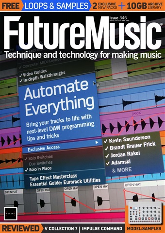 Future Music issue August 2019