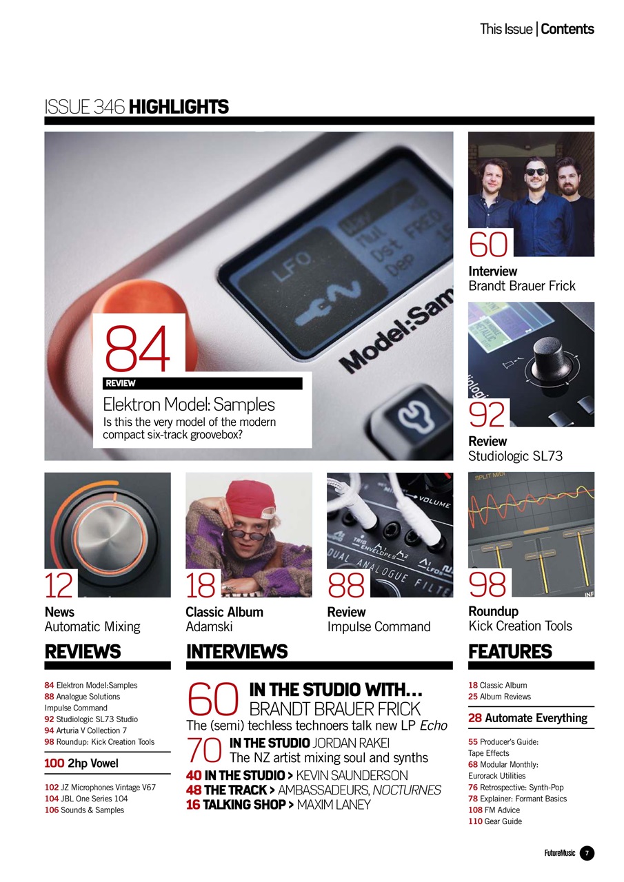 Future Music Preview Pages