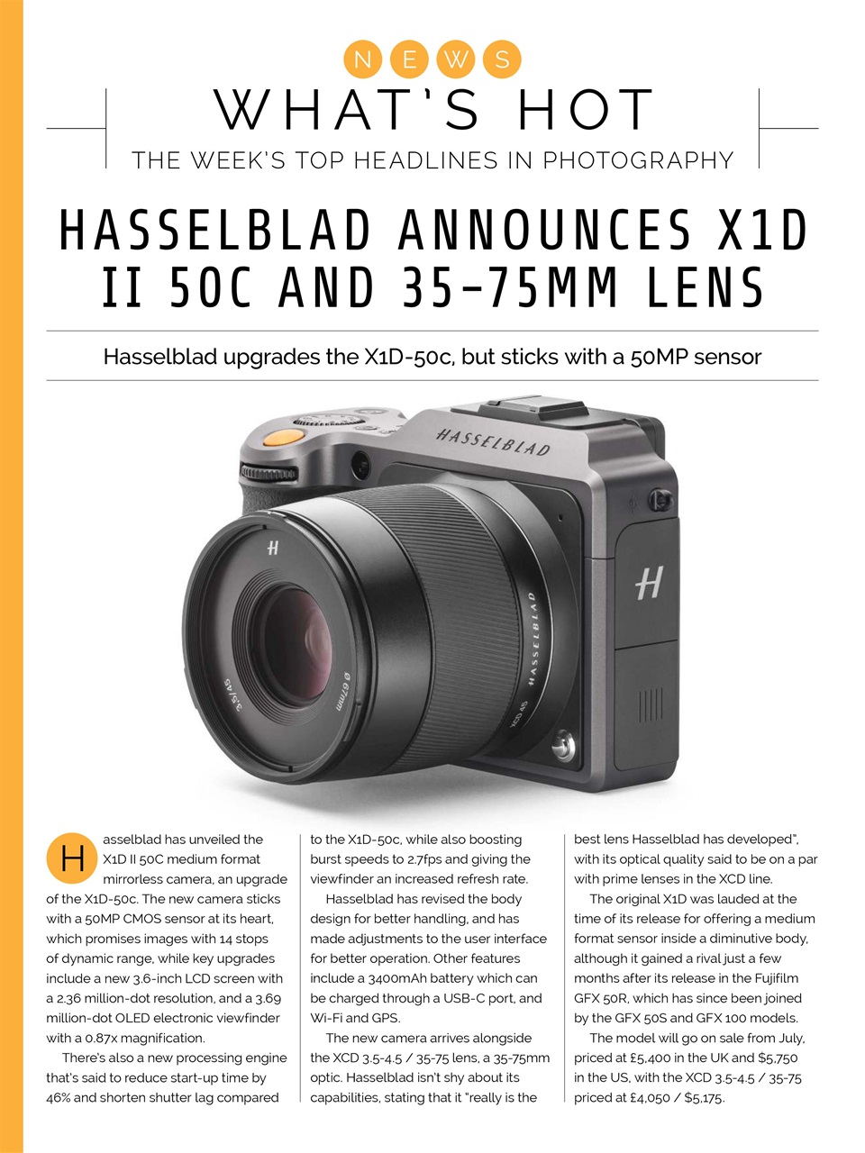 Photography Week Preview Pages