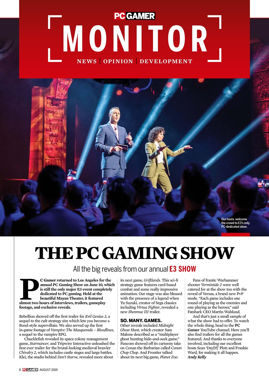 PC Gamer (UK Edition) Preview Pages