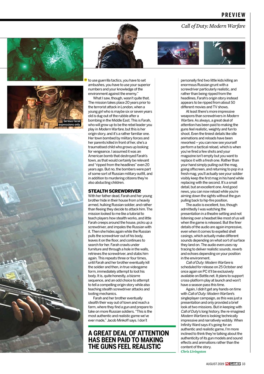 PC Gamer (UK Edition) Preview Pages