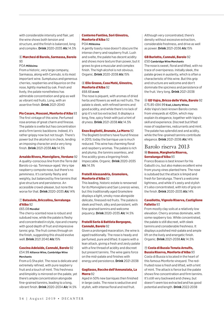 Decanter Preview Pages