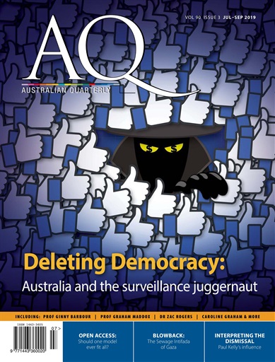 AQ: Australian Quarterly issue 