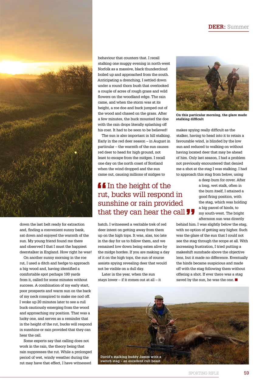 Sporting Rifle Preview Pages