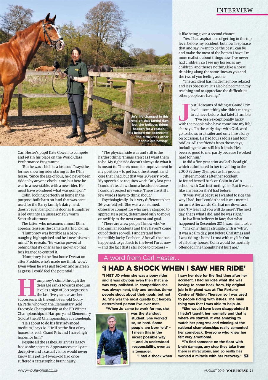 Your Horse Preview Pages