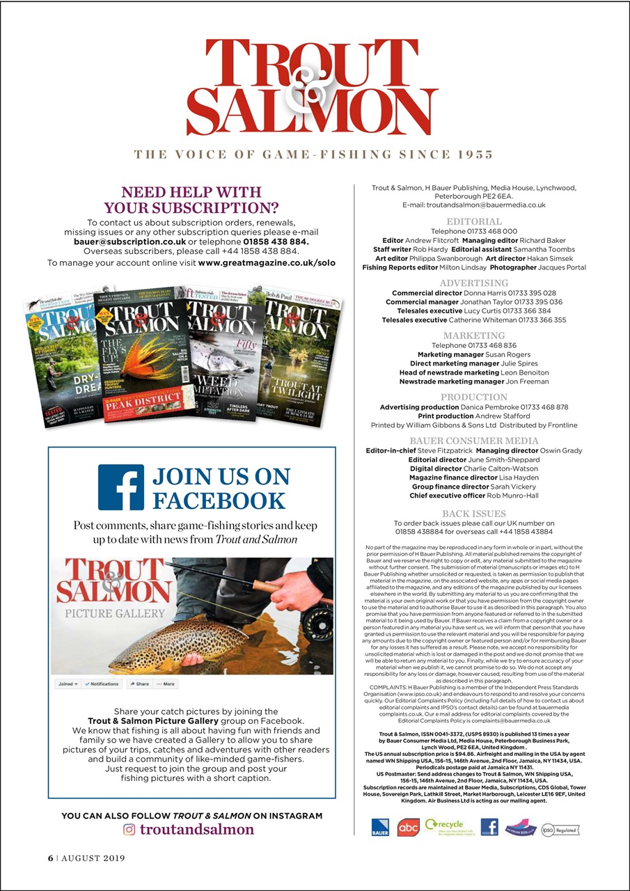 Trout & Salmon Preview Pages