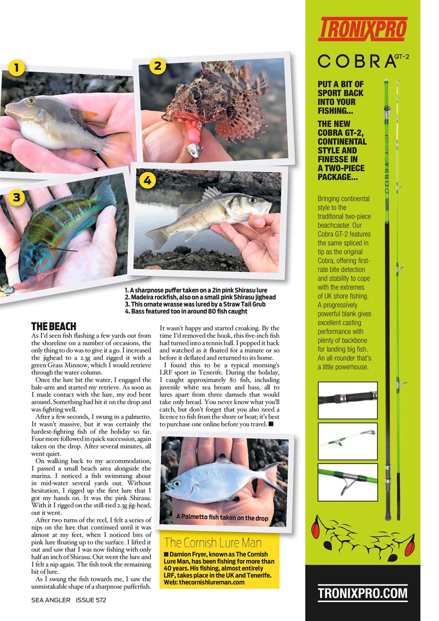 Sea Angler Preview Pages